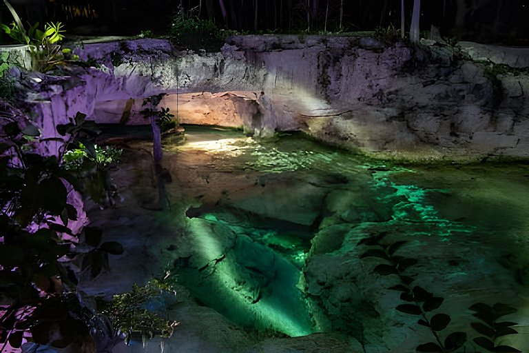 Casa Cruz 2 Rodeada de agua K NAJ con cenote