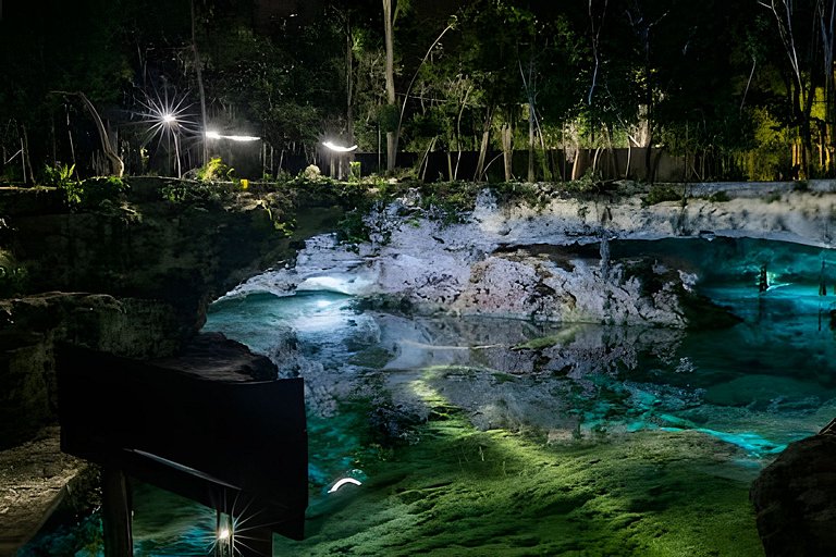 Casa Cruz 2 Rodeada de agua K NAJ con cenote